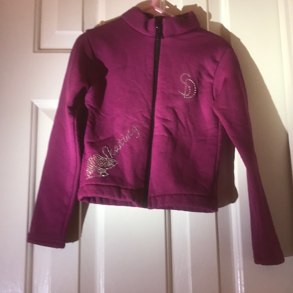 Jacket warm polar fleece ice skating 4-6